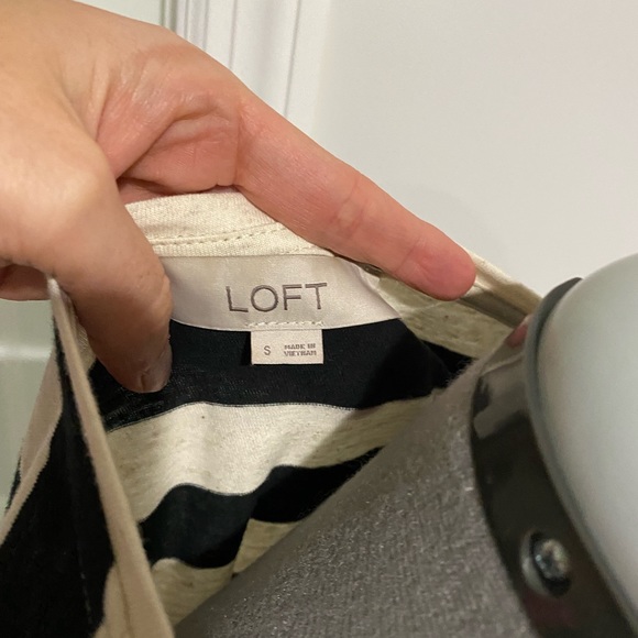 Loft striped pom pom top - Picture 4 of 4